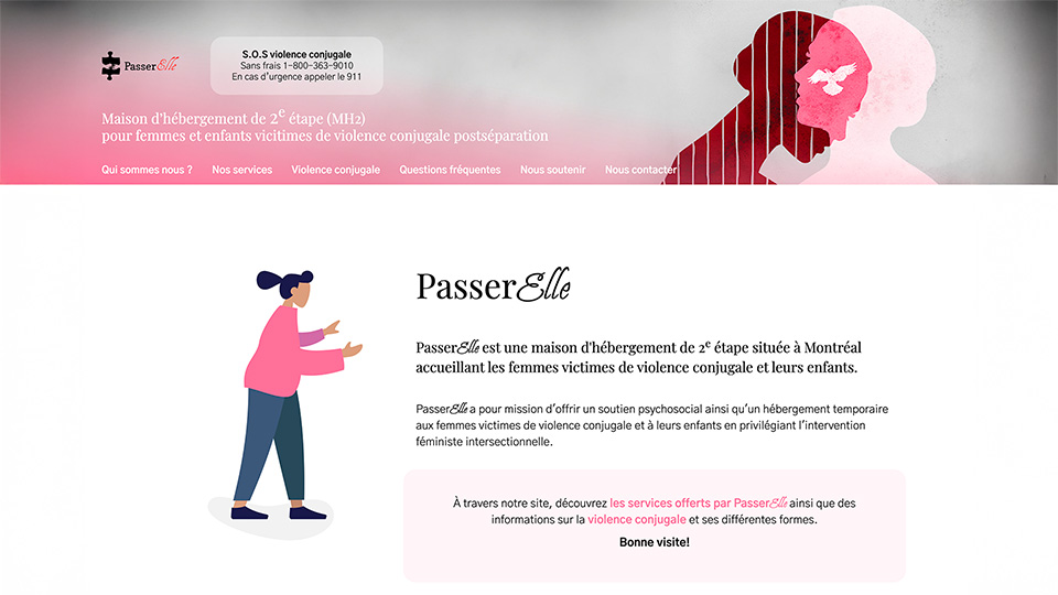 PasserElle – Maison d’hébergement de 2ᵉ étape par Humains
